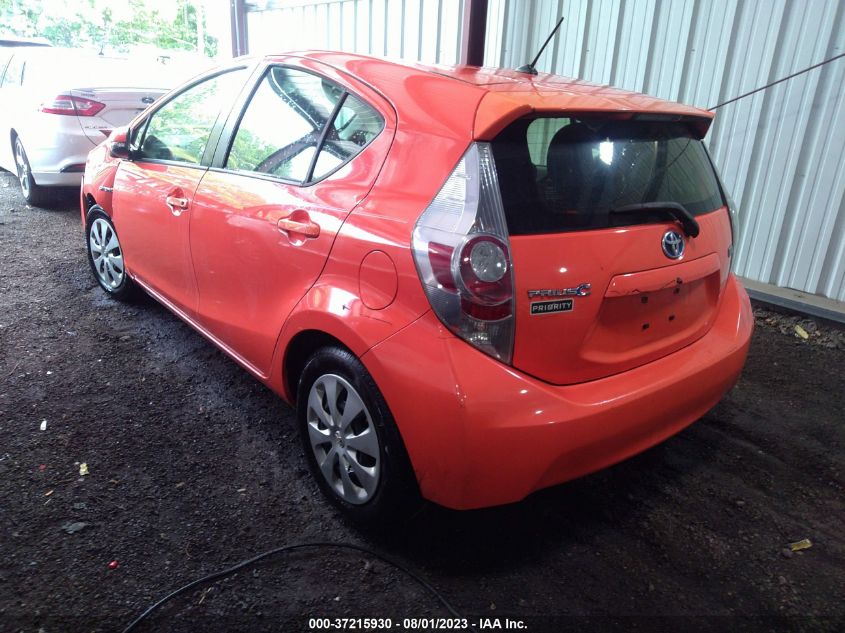 2014 TOYOTA PRIUS C ONE/THREE/TWO/FOUR - JTDKDTB33E1084967