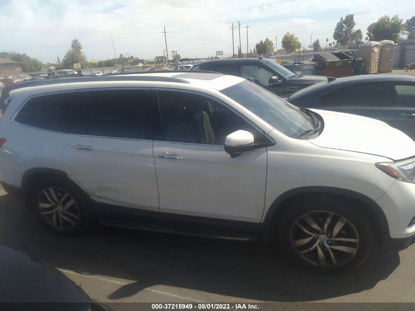 2016 HONDA PILOT TOURING - 5FNYF5H93GB046533