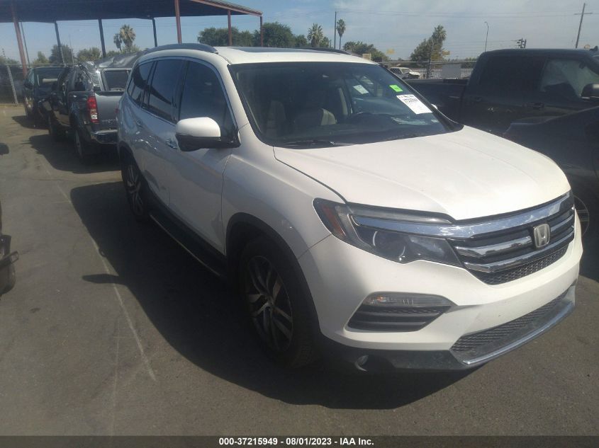 2016 HONDA PILOT TOURING - 5FNYF5H93GB046533