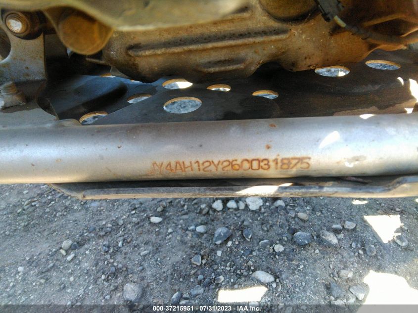 2006 YAMAHA YFM350 X JY4AH12Y26C031875