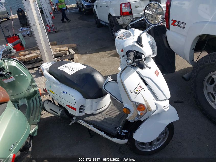 LC2D2H129LC100480 KYMCO USA INC LIKE 200I 2020