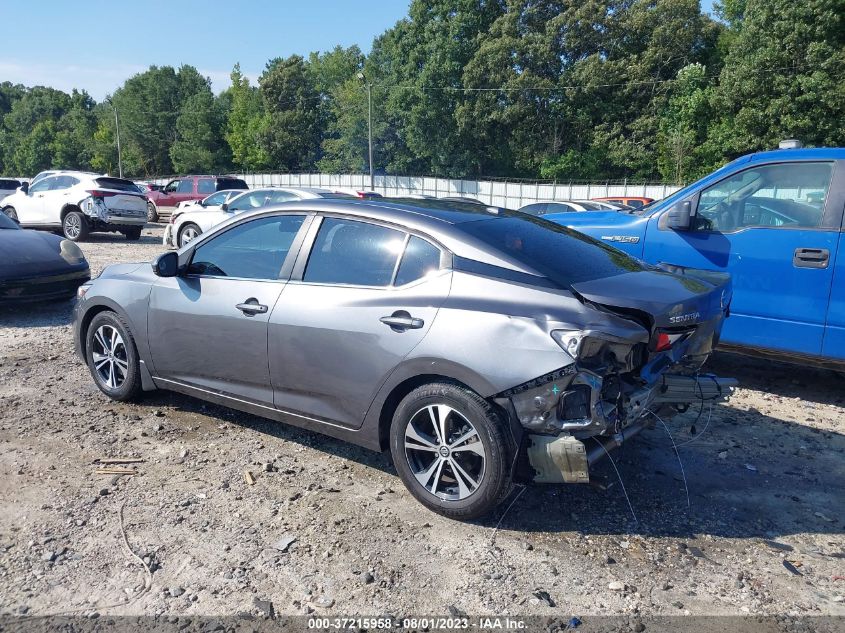 2020 NISSAN SENTRA SV - 3N1AB8CV3LY288937