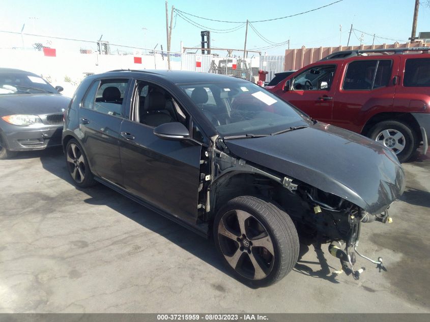2016 VOLKSWAGEN GOLF GTI AUTOBAHN W - 3VW547AU7GM041881