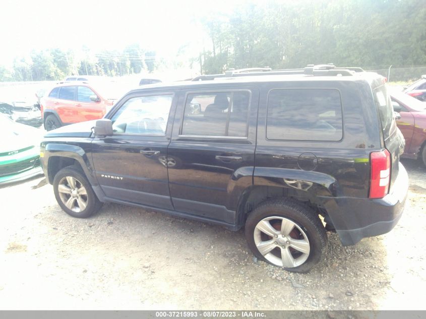 2014 JEEP PATRIOT LATITUDE - 1C4NJPFA9ED513341