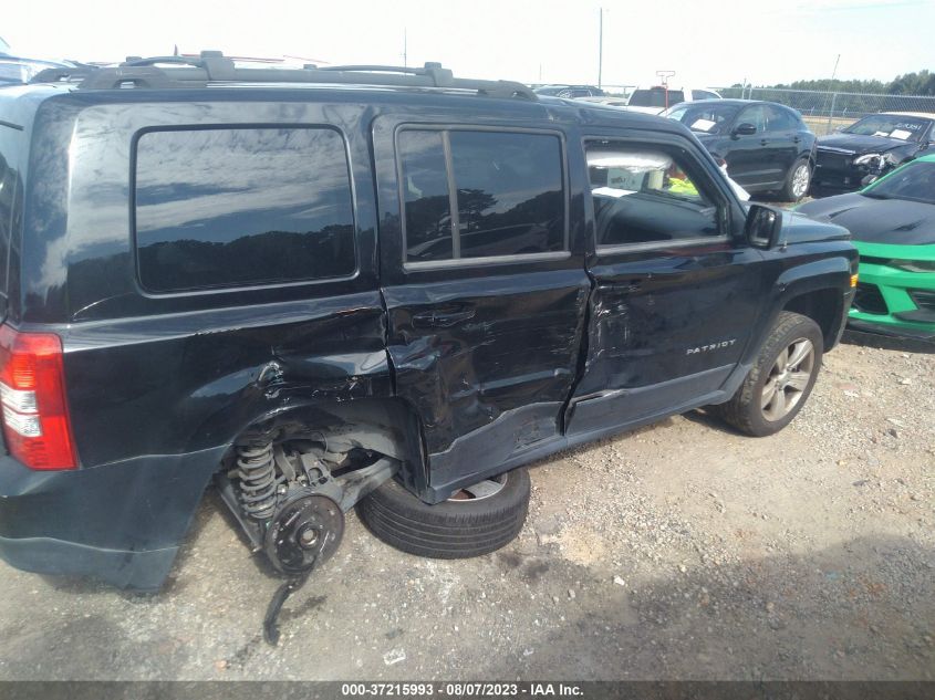 2014 JEEP PATRIOT LATITUDE - 1C4NJPFA9ED513341