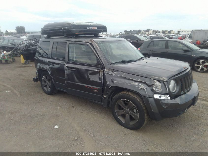 2017 JEEP PATRIOT 75TH ANNIVERSARY EDITION - 1C4NJPBB5HD102019