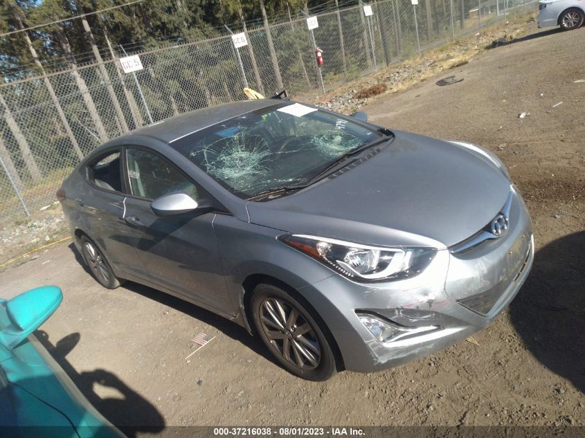 2015 HYUNDAI ELANTRA SE - 5NPDH4AE5FH554741