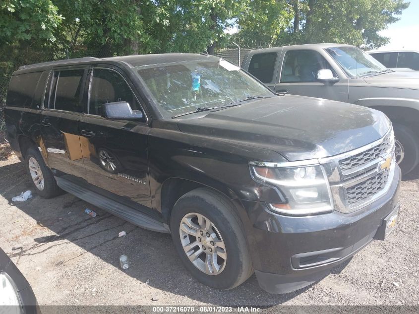2015 CHEVROLET SUBURBAN LT - 1GNSCJKC4FR278599