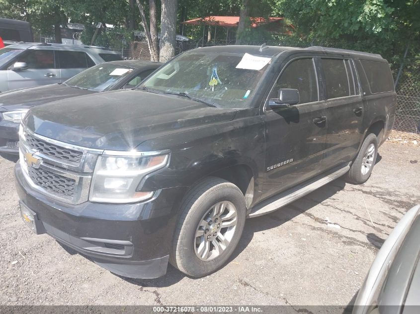 2015 CHEVROLET SUBURBAN LT - 1GNSCJKC4FR278599