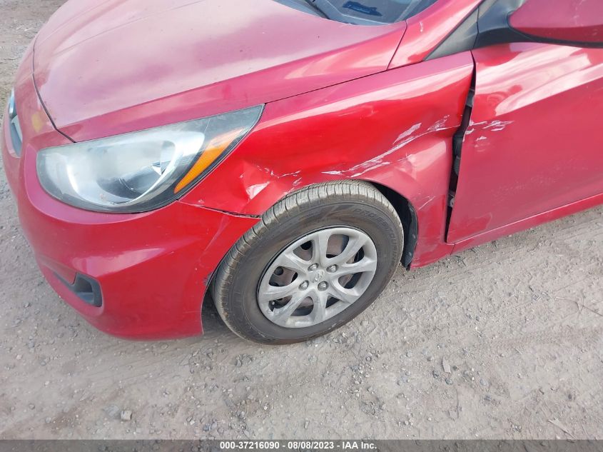 2014 HYUNDAI ACCENT GLS - KMHCT4AE3EU617717