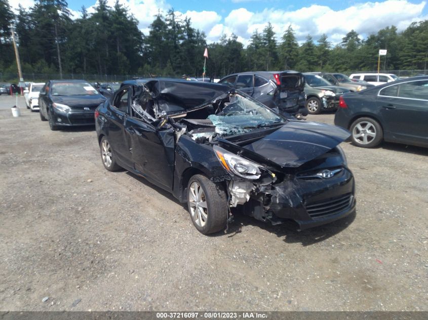 2013 HYUNDAI ACCENT GLS - KMHCU4AE9DU427206