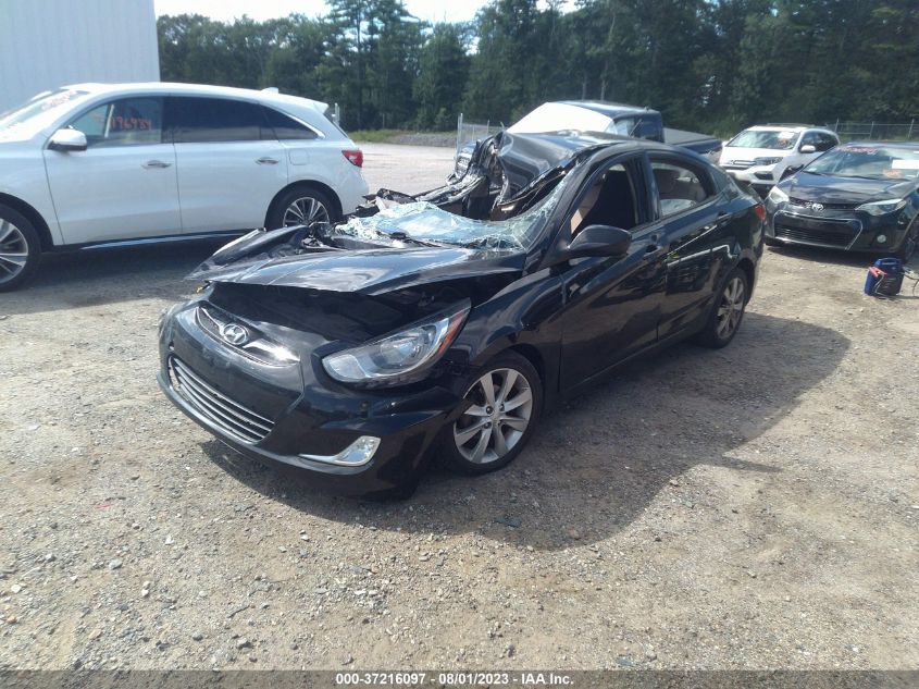 2013 HYUNDAI ACCENT GLS - KMHCU4AE9DU427206