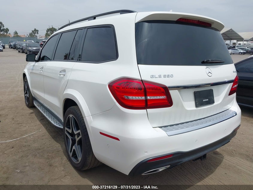 VIN 4JGDF7DE7HA850305 2017 MERCEDES-BENZ GLS 550 4MATIC