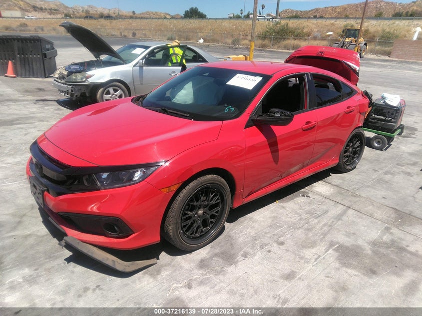 VIN 2HGFC2F80KH558778 2019 HONDA CIVIC SEDAN SPORT