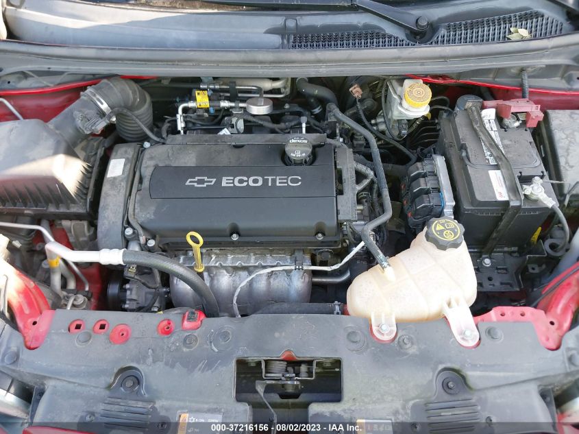 2015 CHEVROLET SONIC LT - 1G1JC5SH5F4100410