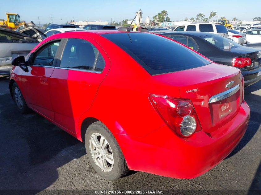 2015 CHEVROLET SONIC LT - 1G1JC5SH5F4100410