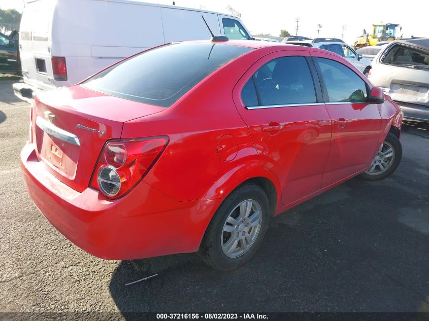 2015 CHEVROLET SONIC LT - 1G1JC5SH5F4100410