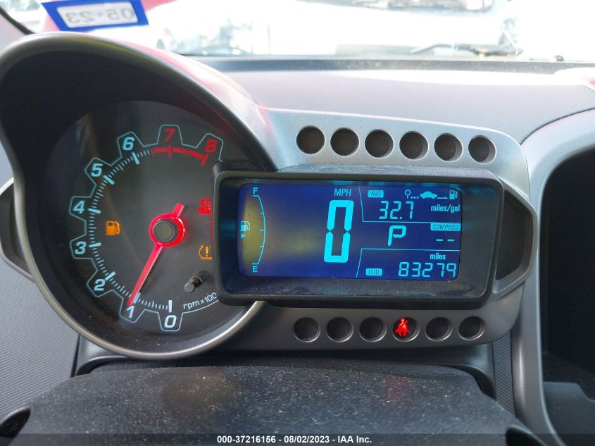 2015 CHEVROLET SONIC LT - 1G1JC5SH5F4100410