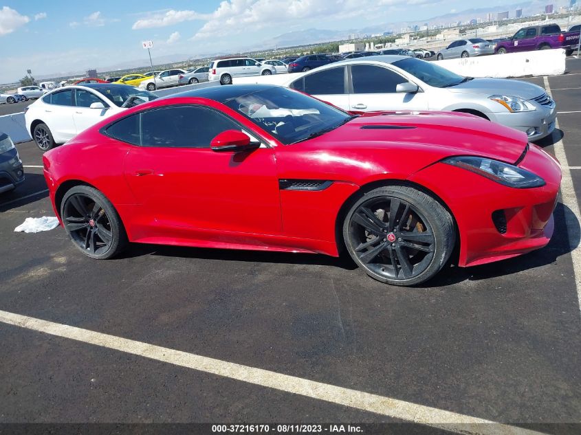 2017 JAGUAR F-TYPE SAJWA6AT7H8K41538