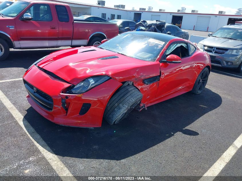 2017 JAGUAR F-TYPE SAJWA6AT7H8K41538