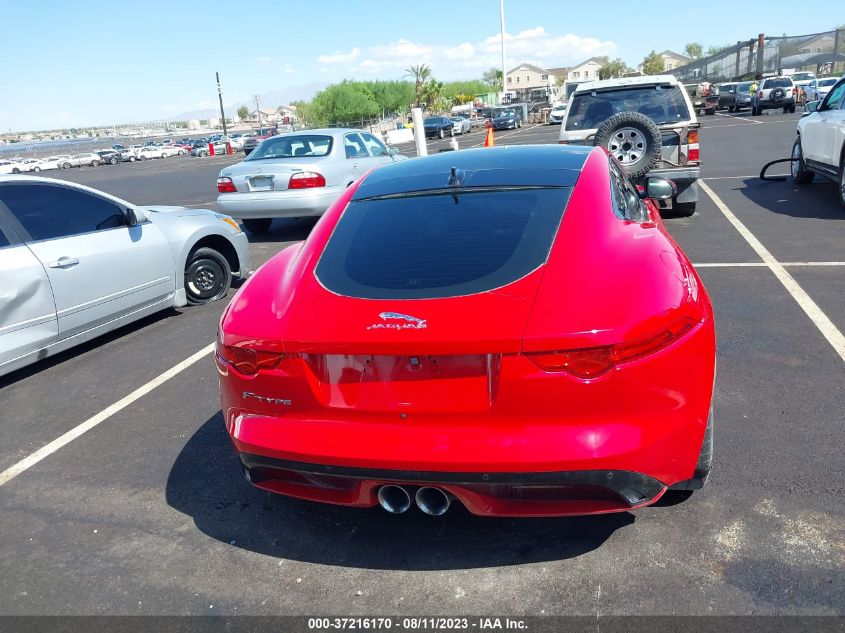 2017 JAGUAR F-TYPE SAJWA6AT7H8K41538