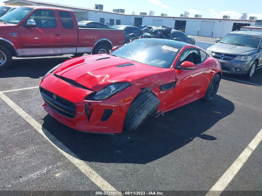 2017 JAGUAR F-TYPE SAJWA6AT7H8K41538