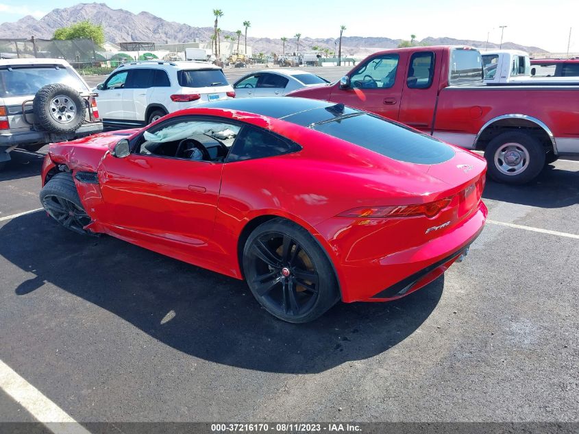 2017 JAGUAR F-TYPE SAJWA6AT7H8K41538