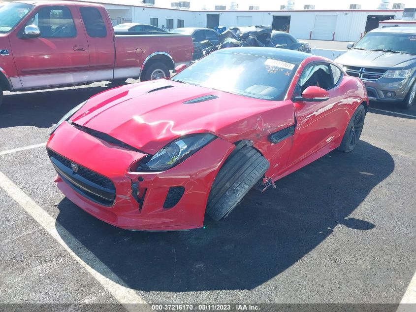 2017 JAGUAR F-TYPE SAJWA6AT7H8K41538