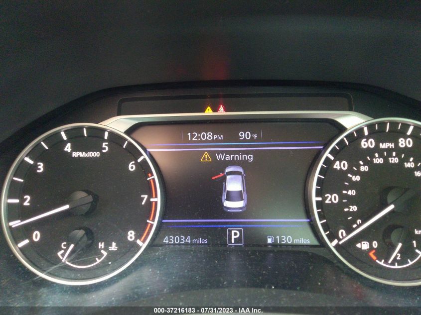 2019 NISSAN ALTIMA 2.5 SV - 1N4BL4DV1KC124587