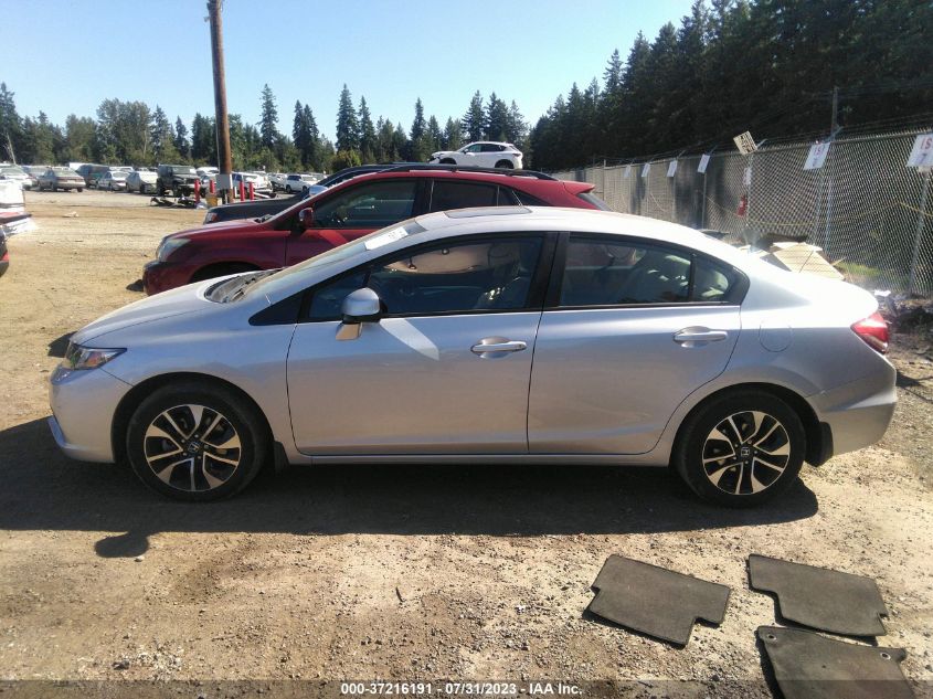 2013 HONDA CIVIC SDN EX - 2HGFB2F8XDH538544