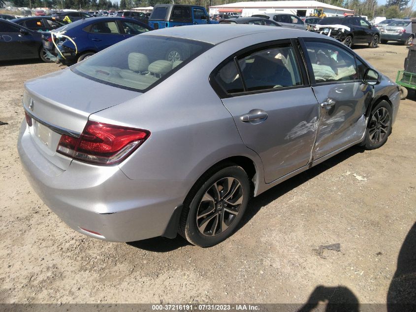 2013 HONDA CIVIC SDN EX - 2HGFB2F8XDH538544