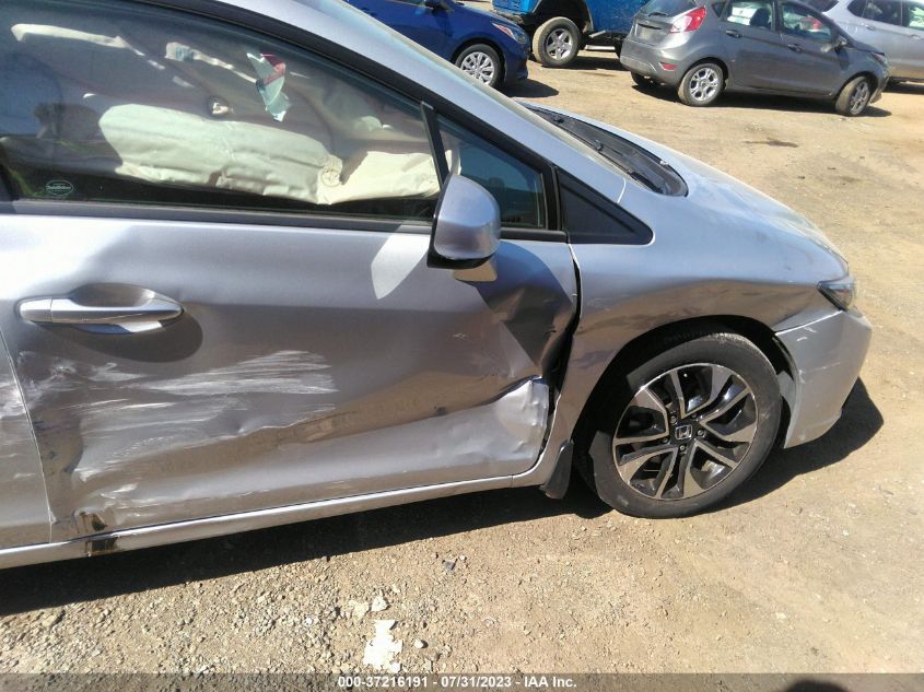 2013 HONDA CIVIC SDN EX - 2HGFB2F8XDH538544
