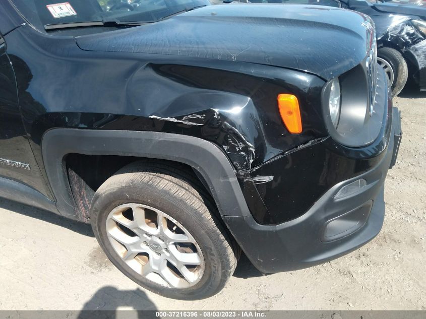 2018 JEEP RENEGADE LATITUDE - ZACCJBBBXJPH39828