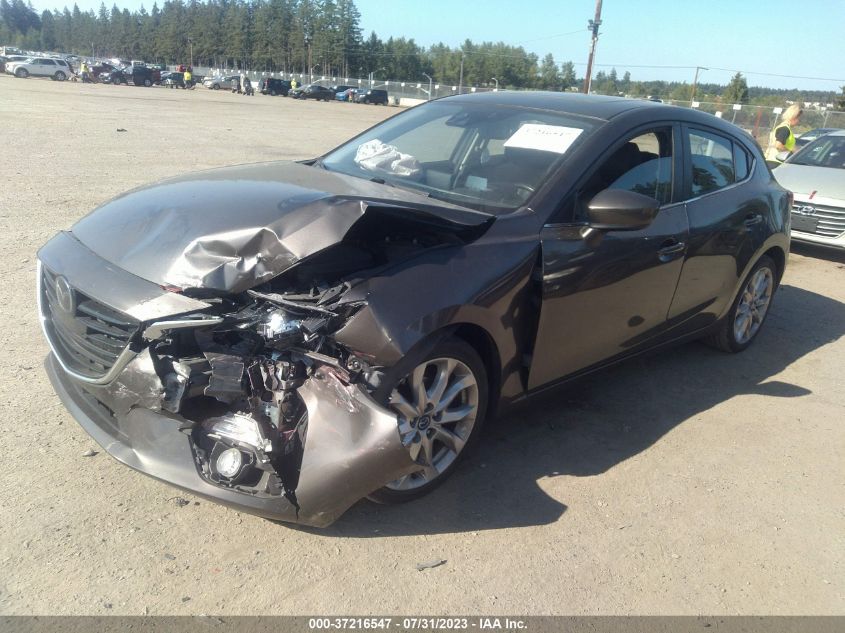 2015 MAZDA MAZDA3 S GRAND TOURING - JM1BM1M3XF1265020