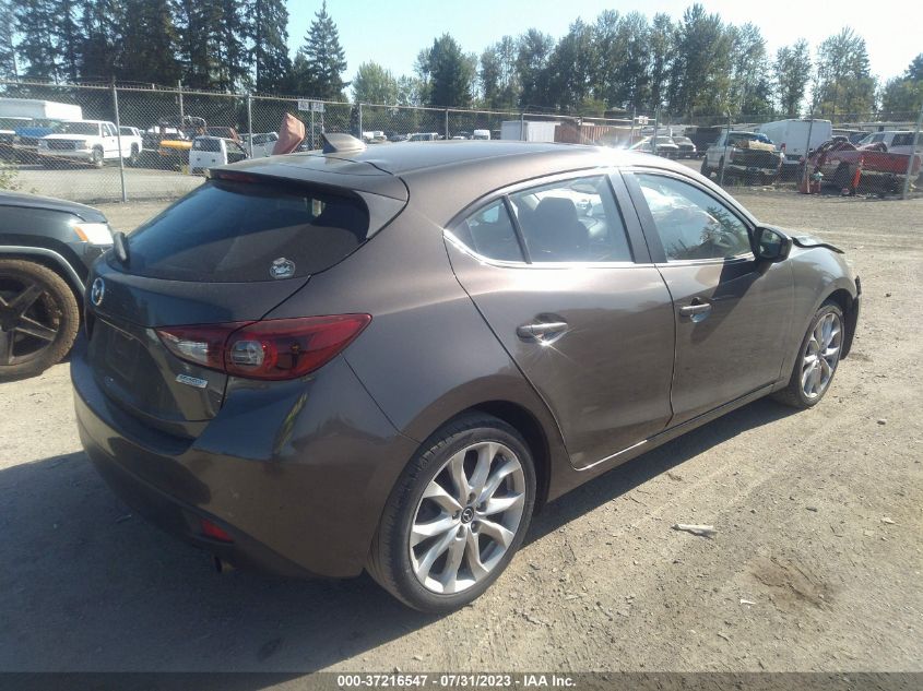 2015 MAZDA MAZDA3 S GRAND TOURING - JM1BM1M3XF1265020