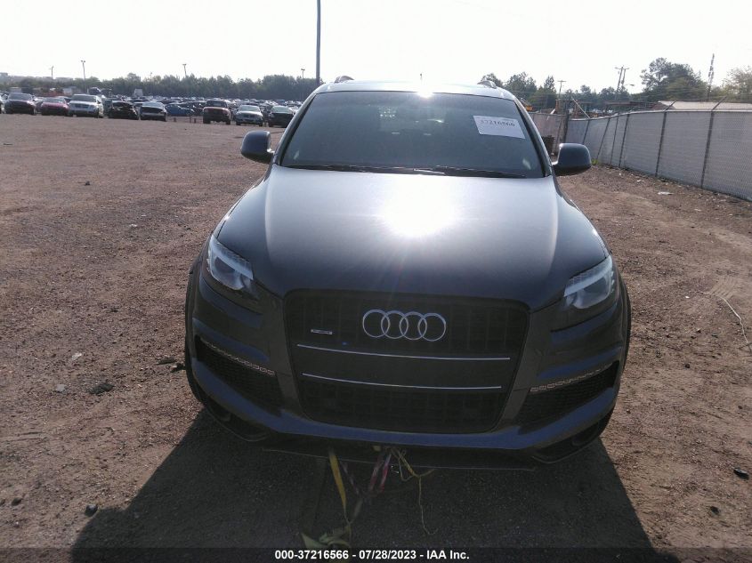 2013 AUDI Q7 3.0T S LINE PRESTIGE - WA1DGAFE5DD014734
