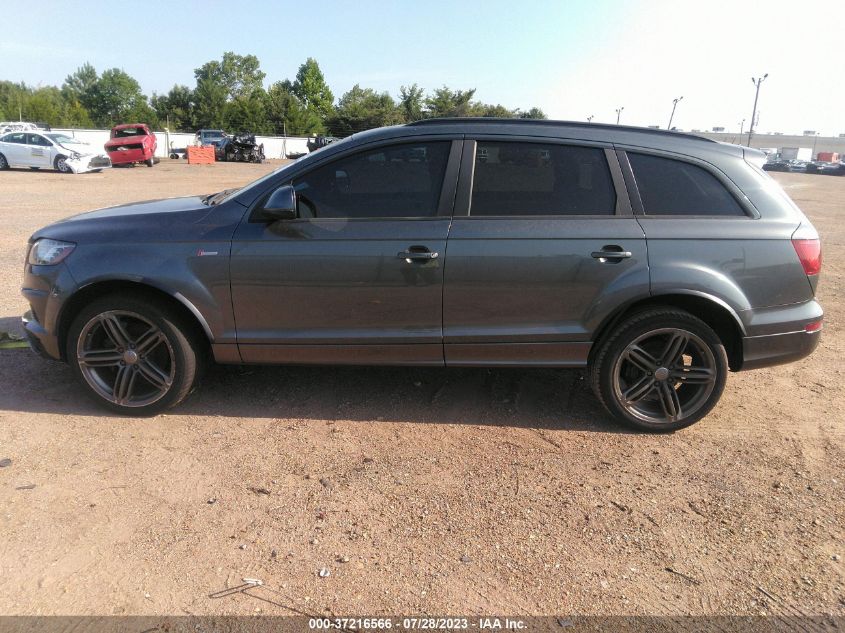 2013 AUDI Q7 3.0T S LINE PRESTIGE - WA1DGAFE5DD014734