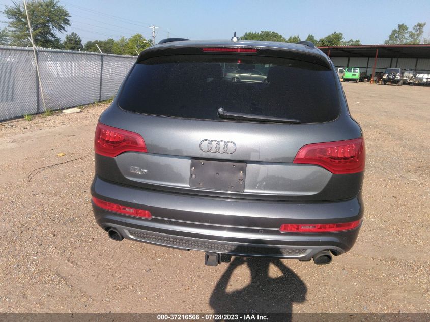 2013 AUDI Q7 3.0T S LINE PRESTIGE - WA1DGAFE5DD014734