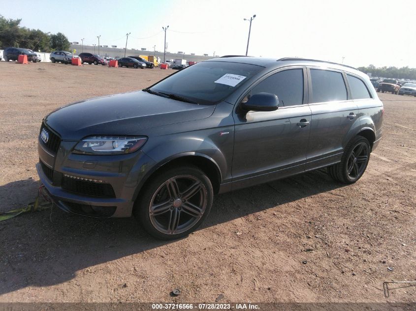 2013 AUDI Q7 3.0T S LINE PRESTIGE - WA1DGAFE5DD014734