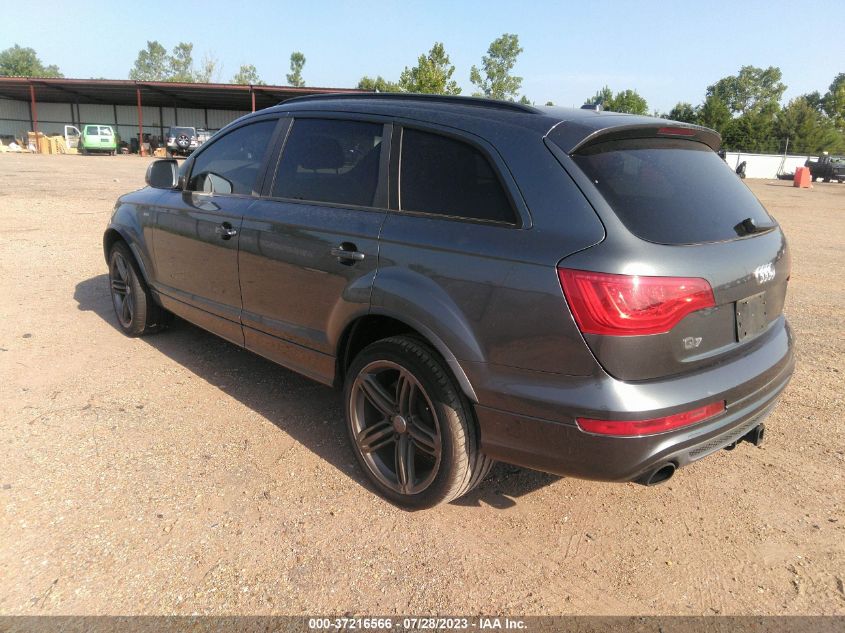 2013 AUDI Q7 3.0T S LINE PRESTIGE - WA1DGAFE5DD014734