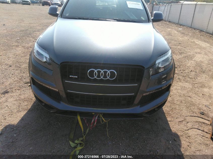 2013 AUDI Q7 3.0T S LINE PRESTIGE - WA1DGAFE5DD014734