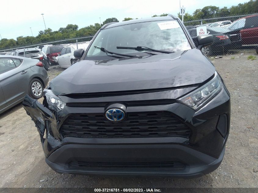 2021 TOYOTA RAV4 HYBRID LE - 4T3L6RFV4MU008204