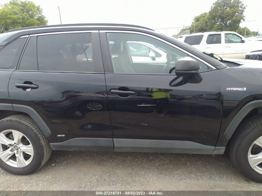 2021 TOYOTA RAV4 HYBRID LE - 4T3L6RFV4MU008204