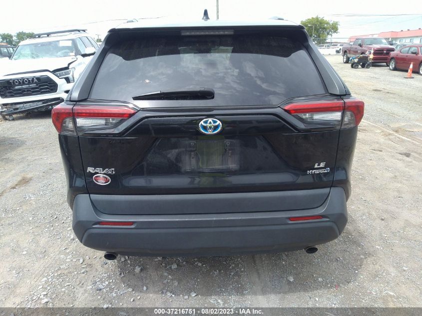 2021 TOYOTA RAV4 HYBRID LE - 4T3L6RFV4MU008204