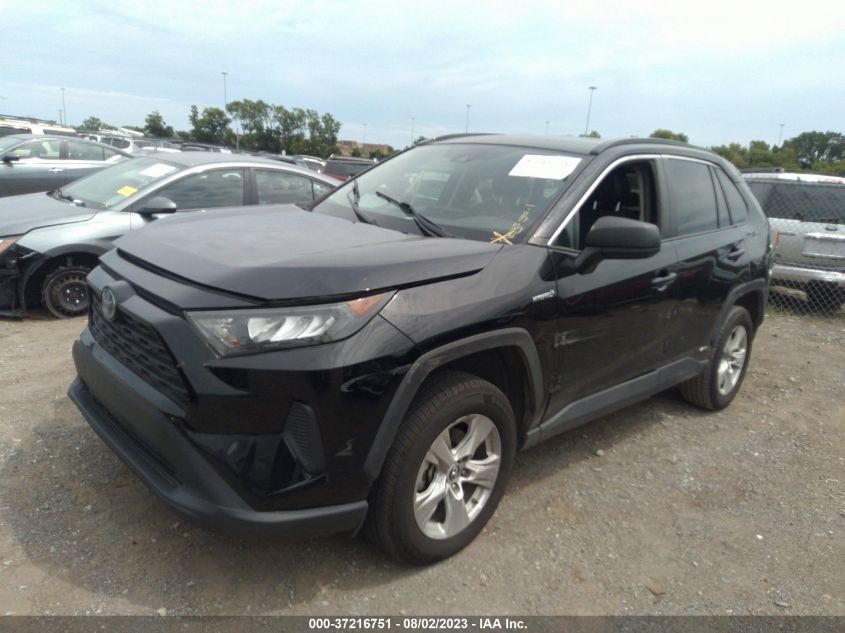 2021 TOYOTA RAV4 HYBRID LE - 4T3L6RFV4MU008204
