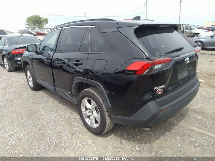 2021 TOYOTA RAV4 HYBRID LE - 4T3L6RFV4MU008204