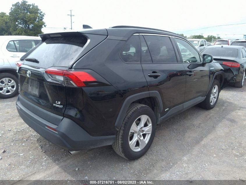 2021 TOYOTA RAV4 HYBRID LE - 4T3L6RFV4MU008204
