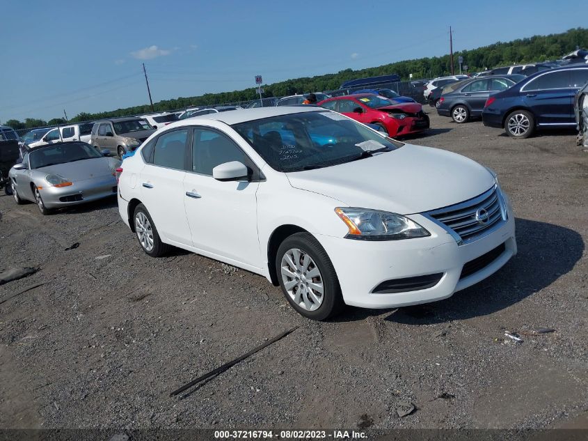 2015 NISSAN SENTRA SV - 3N1AB7AP3FL691493