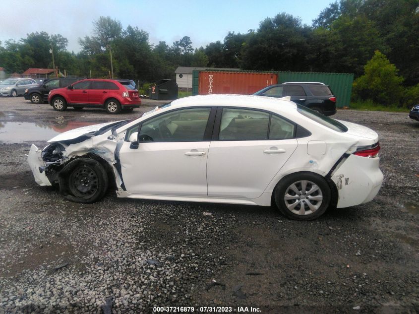 2022 TOYOTA COROLLA LE - JTDEPMAEXN3018045
