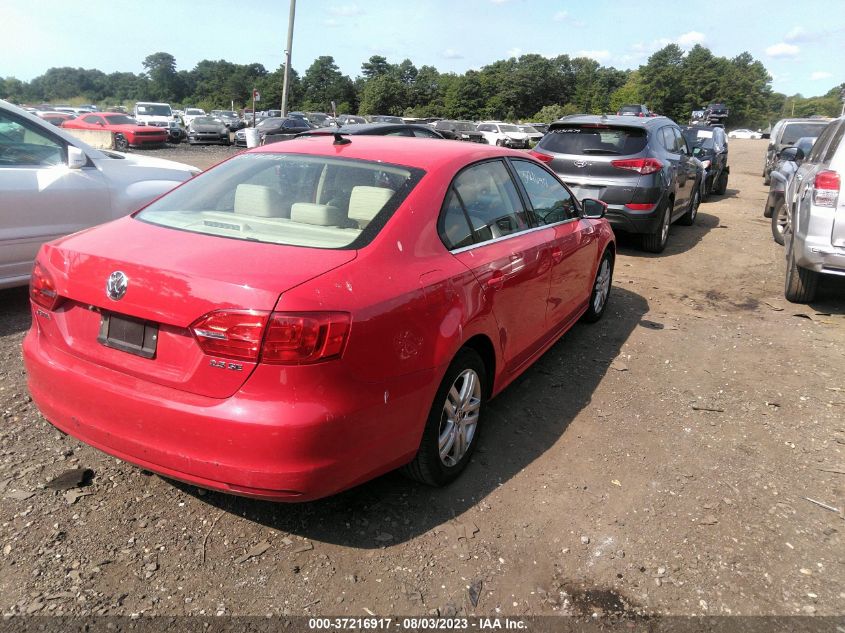 2013 VOLKSWAGEN JETTA SEDAN SE W/CONVENIENCE/SUNROOF - 3VWDP7AJ2DM251678